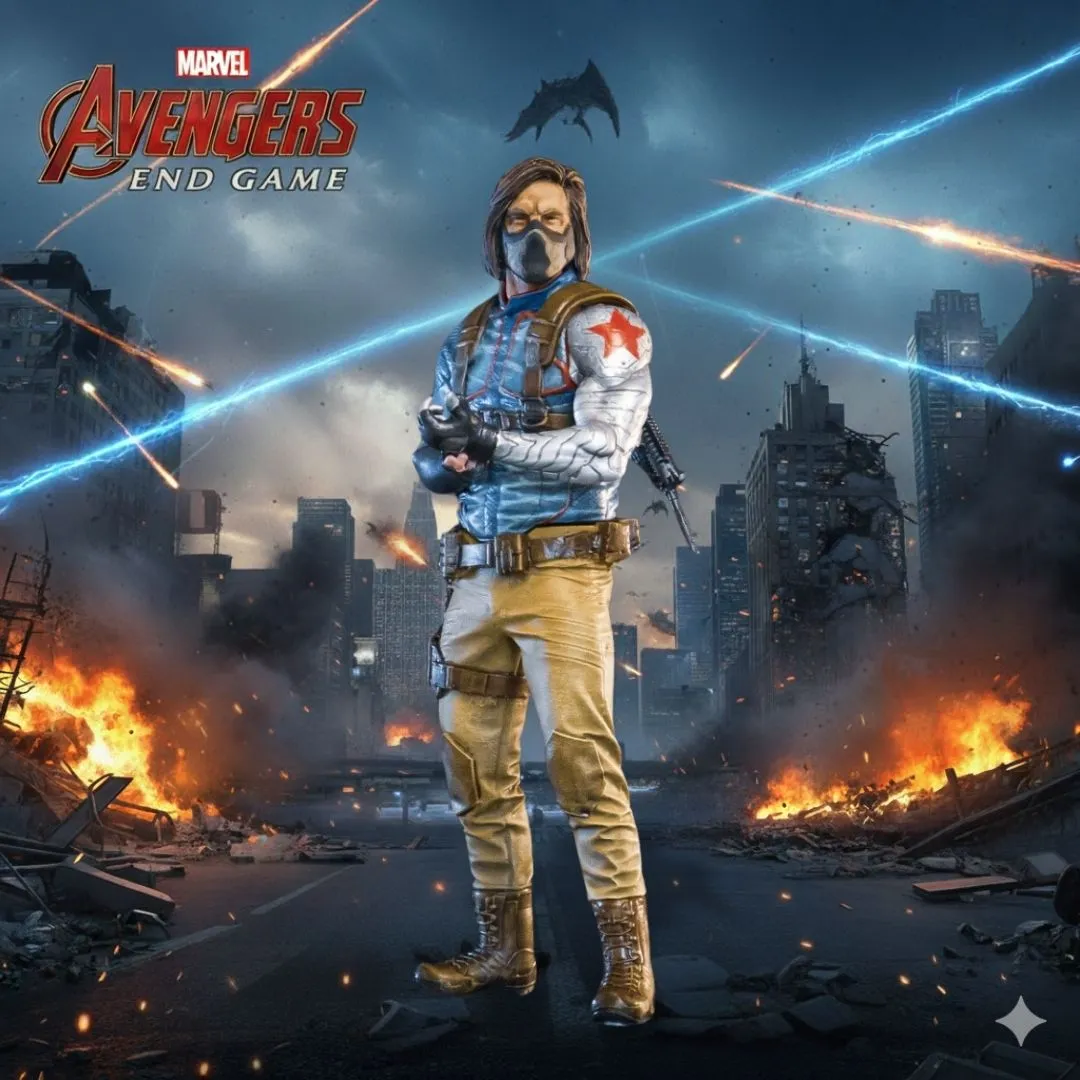 Winter Soldier 1- Avengers - Marvel - Mega Pack31 The Winter Soldier - Infinity War: Endgame - Avengers - Image 1