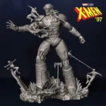 X-men vs Sentinel Battle Diorama - X-Men 97 DC Comics - Image 2