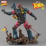 X-men vs Sentinel Battle Diorama - X-Men 97 DC Comics