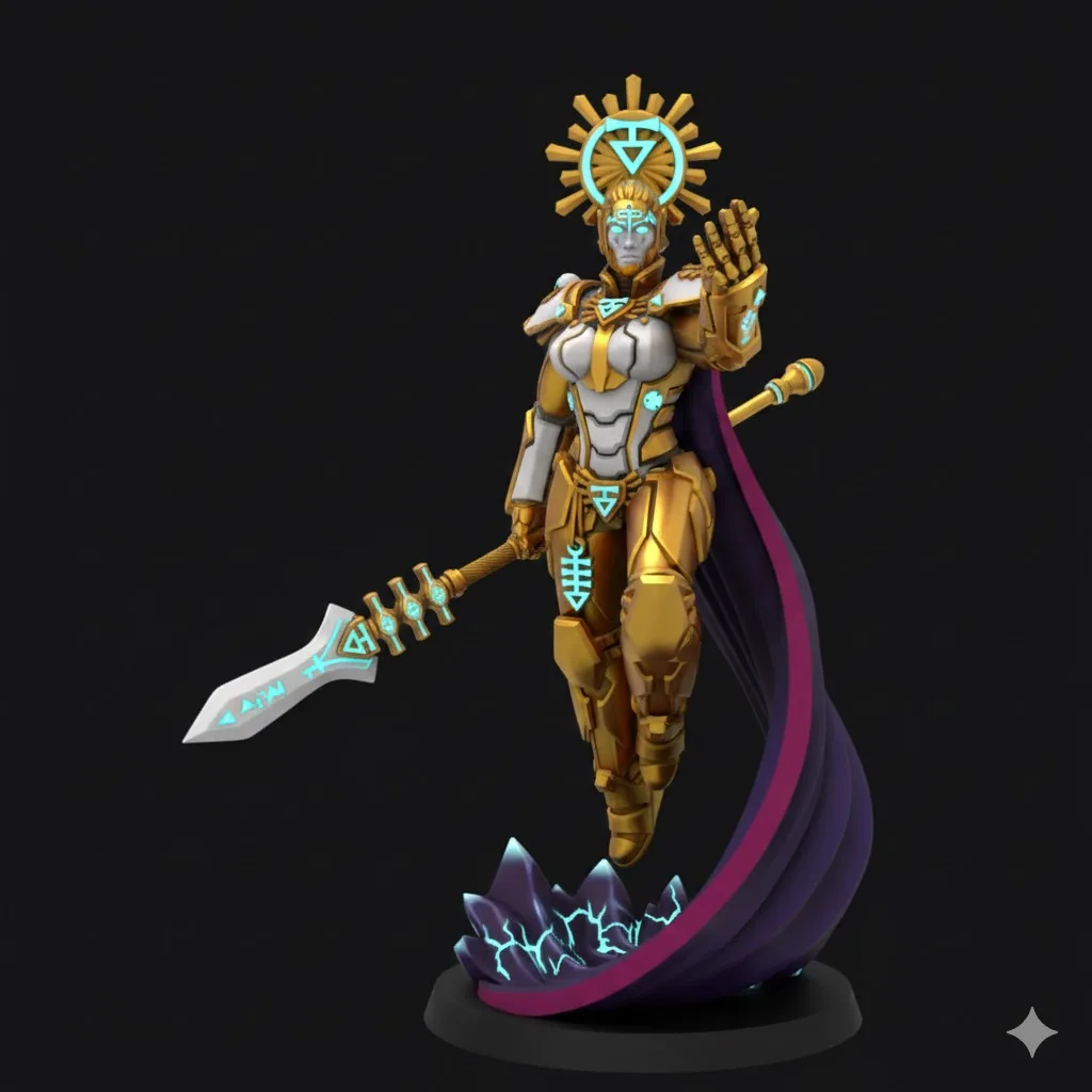 unnamed (1) Farseer Isenlaeth - 40K Warhammer - Image 1